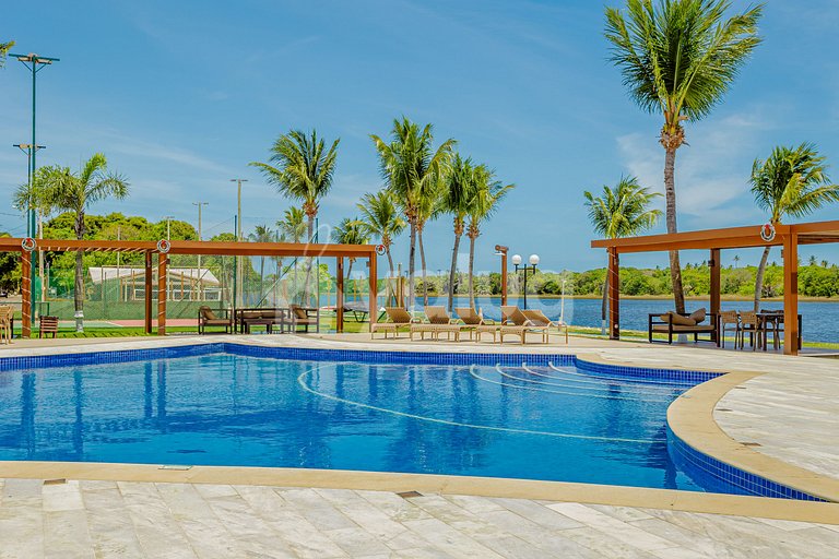 Casa completa de 5 dormitorios, piscina - Paraíso dos Lagos