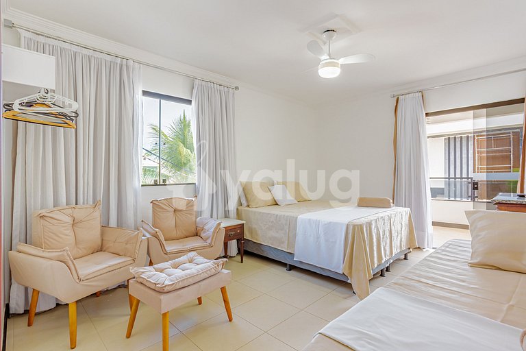 Casa 8 Dormitorios a 50m de la Playa - Guarajuba