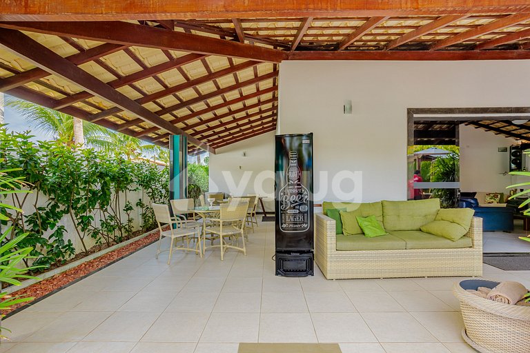 Casa 8 Dormitorios a 50m de la Playa - Guarajuba
