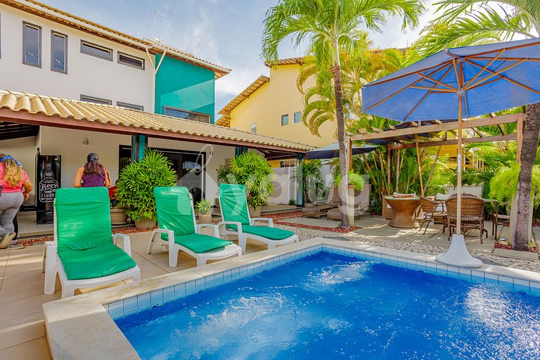 Casa 8 Quartos a 50m da Praia - Guarajuba