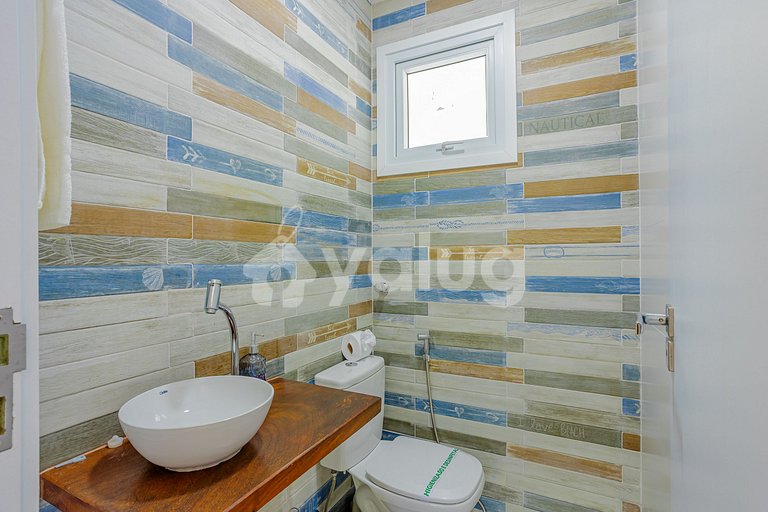 Bela Casa c/ Piscina 5 Quartos 350 m da Praia - Guarajuba