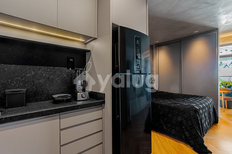 Studio 20m da Praia com a melhor vista da Barra