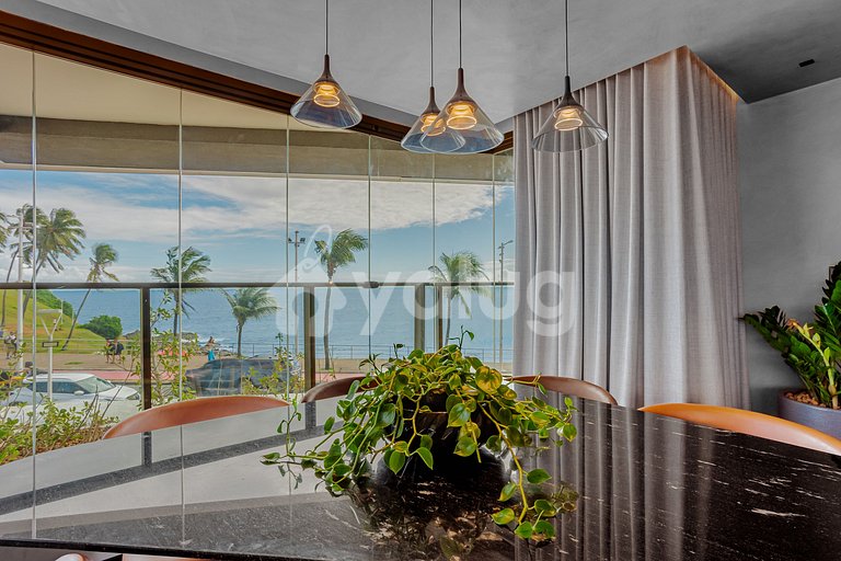 Studio 20m da Praia com a melhor vista da Barra