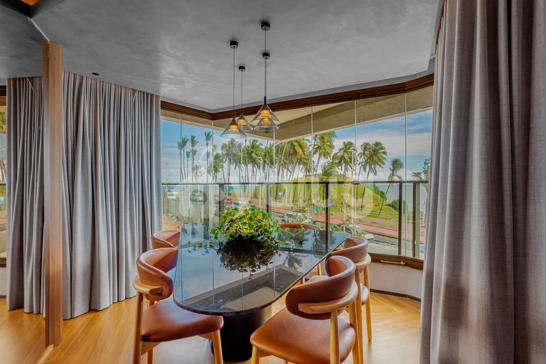 Estudio a 20m de la playa con la mejor vista de Barra.