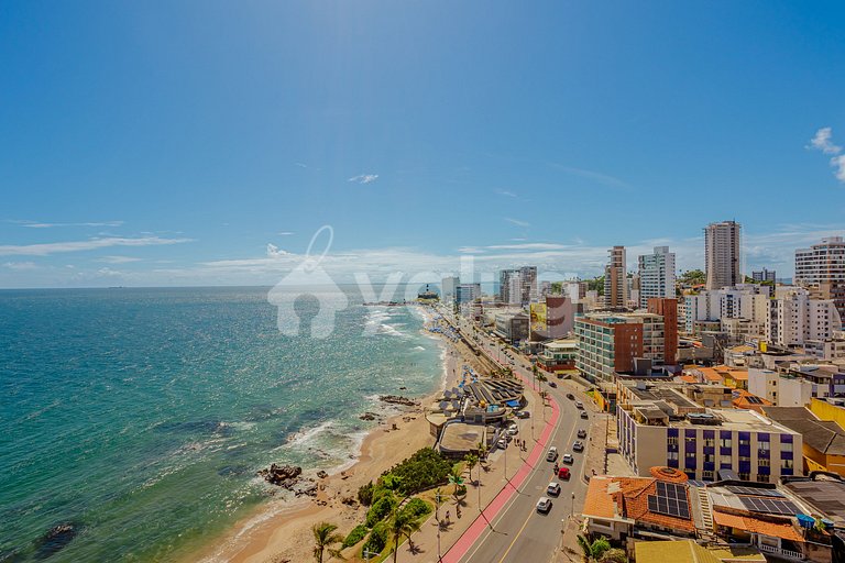 Estudio a 20m de la playa con la mejor vista de Barra.