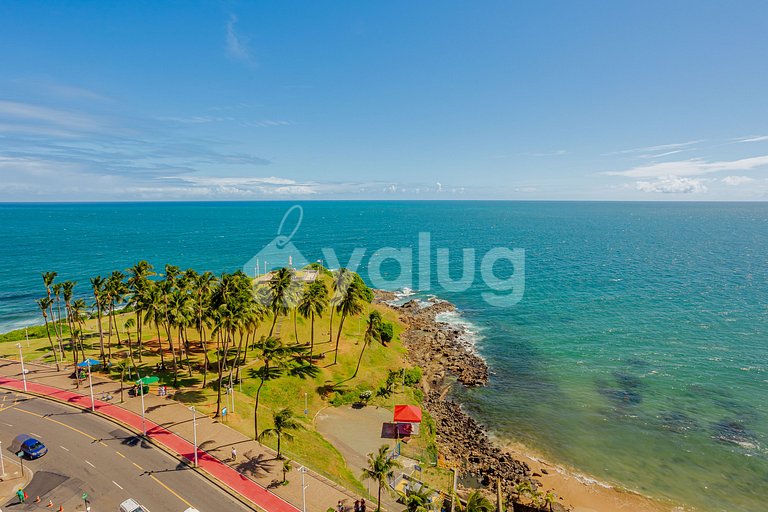 Studio 20m da Praia com a melhor vista da Barra
