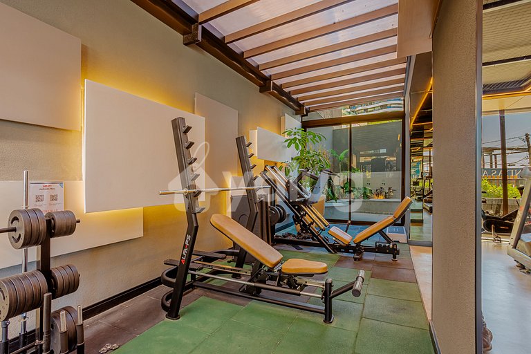 Studio 20m from the beach with the best view of Barra.