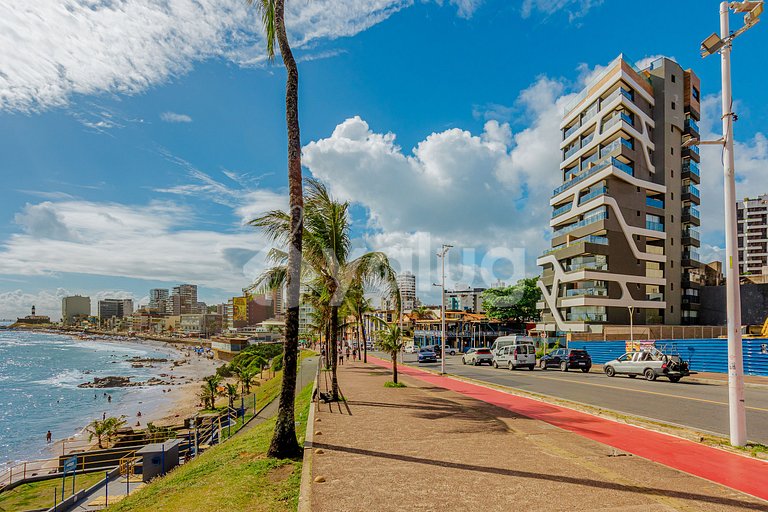 Estudio a 20m de la playa con la mejor vista de Barra.