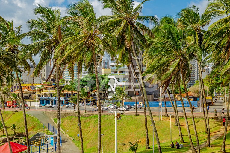 Estudio a 20m de la playa con la mejor vista de Barra.