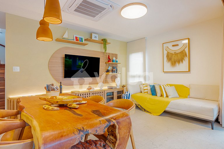 Beachfront Bungalow with 4 Suites - Itacimirim