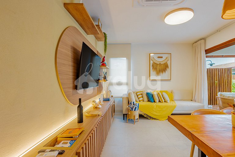 Bungalow frente al mar con 4 suites - Itacimirim