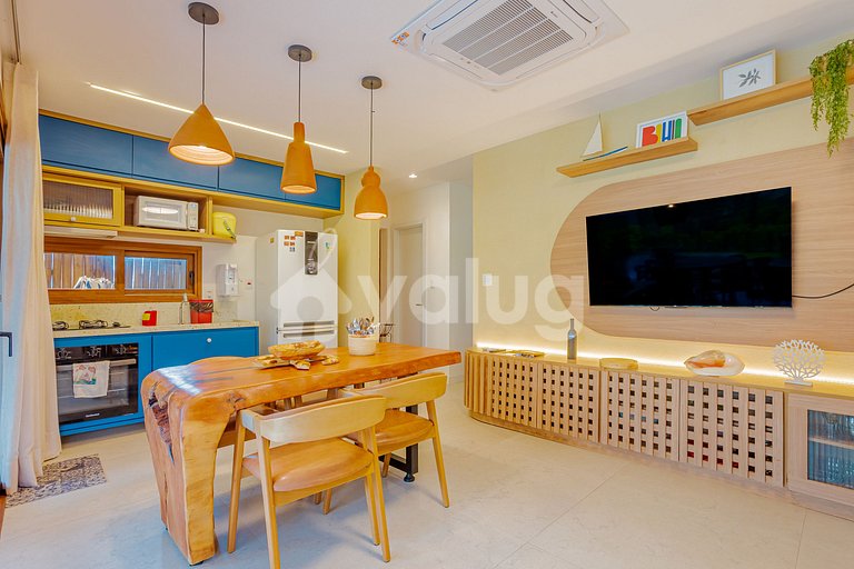 Bangalô Pé Na Areia 4 Suítes - Itacimirim