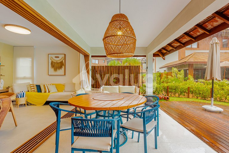 Bungalow frente al mar con 4 suites - Itacimirim