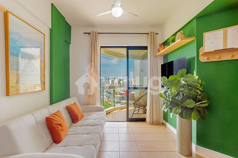 Nice Apt across from the Beach - Rio Vermelho