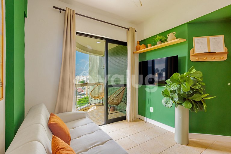 Nice Apt across from the Beach - Rio Vermelho