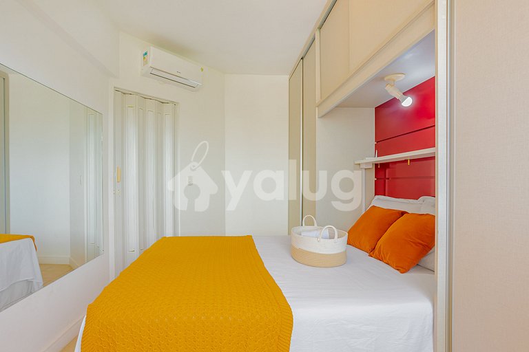 Excelente apto frente a la playa - Rio Vermelho