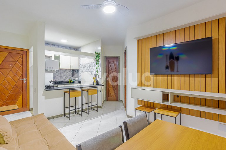 Excelente apartamento frente à praia - Jardim de Alah