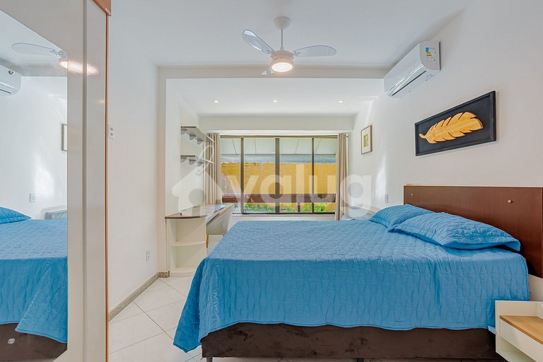 Excelente apartamento frente à praia - Jardim de Alah