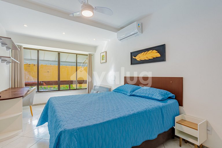 Excelente apartamento frente à praia - Jardim de Alah