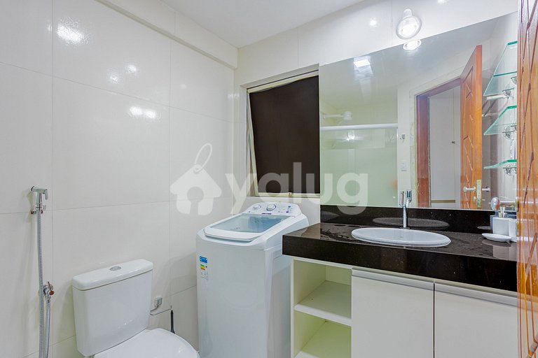 Excelente apartamento frente à praia - Jardim de Alah