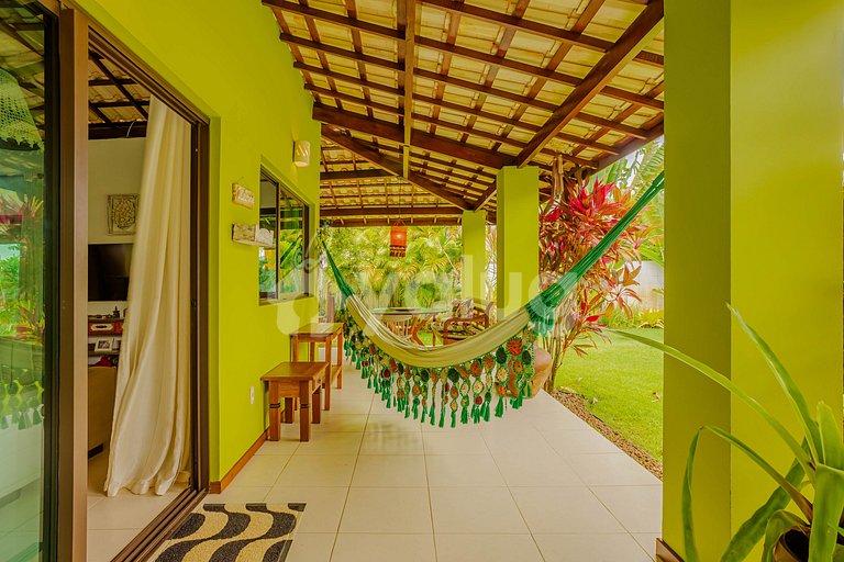 Hermosa casa con piscina cerca de la playa - Guarajuba