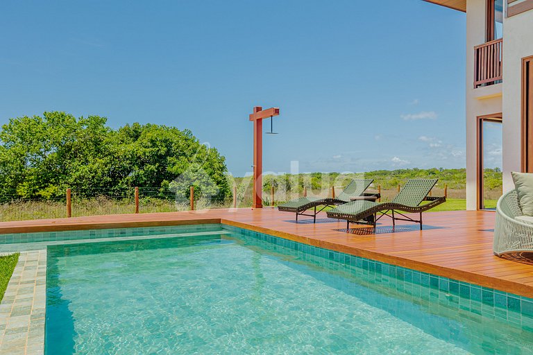 Casa de lujo con 7 suites y piscina - Praia do Forte