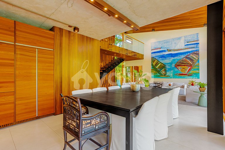 P138 Nice house w/ 5 suites, near the beach - Praia do Forte