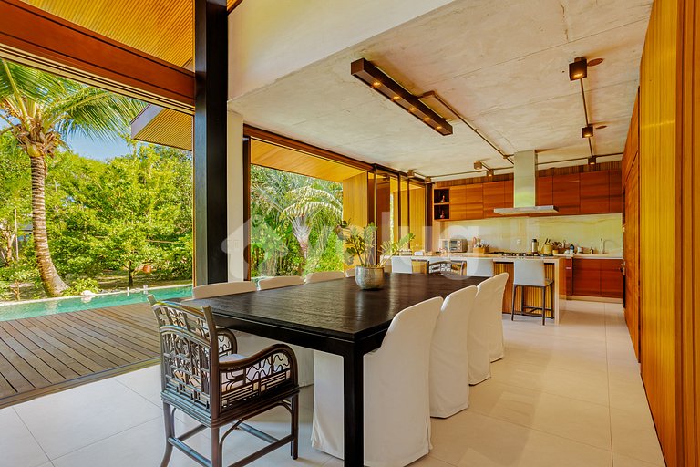 P138 Nice house w/ 5 suites, near the beach - Praia do Forte