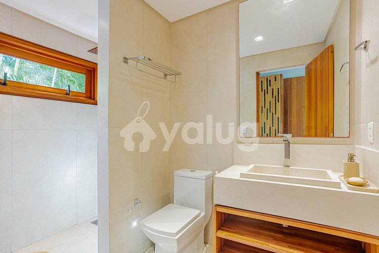 P138 Nice house w/ 5 suites, near the beach - Praia do Forte