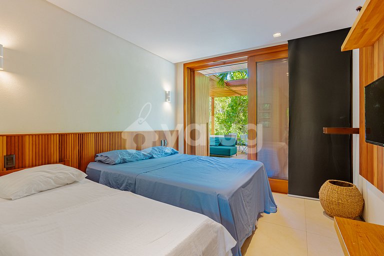 P138 Nice house w/ 5 suites, near the beach - Praia do Forte