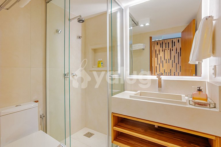 P138 Nice house w/ 5 suites, near the beach - Praia do Forte