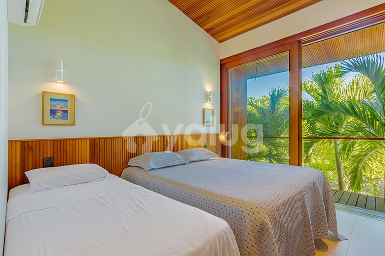 P138 Nice house w/ 5 suites, near the beach - Praia do Forte