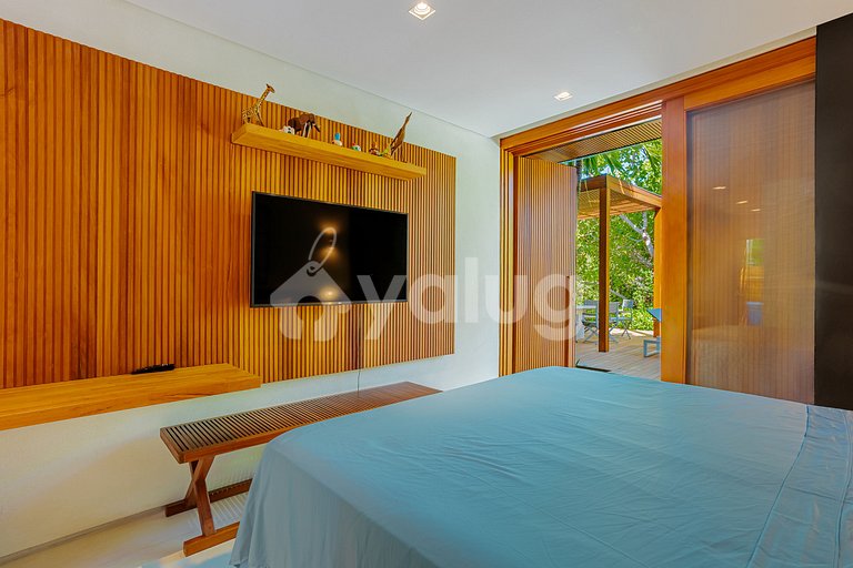 P138 Hermosa casa 5 suites 700m de la playa - Praia do Forte