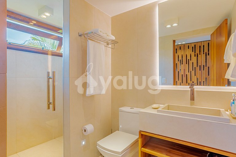 P138 Hermosa casa 5 suites 700m de la playa - Praia do Forte