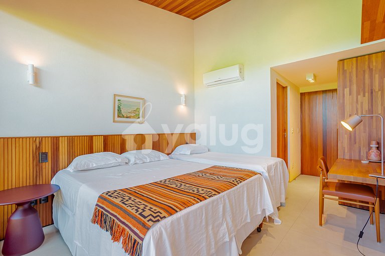 P138 Nice house w/ 5 suites, near the beach - Praia do Forte