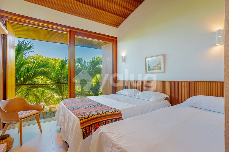 P138 Nice house w/ 5 suites, near the beach - Praia do Forte