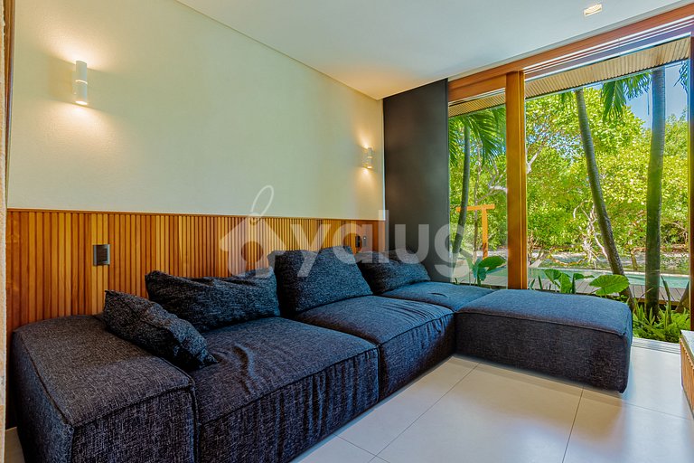 P138 Nice house w/ 5 suites, near the beach - Praia do Forte