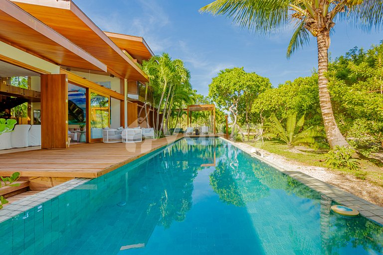 P138 Nice house w/ 5 suites, near the beach - Praia do Forte