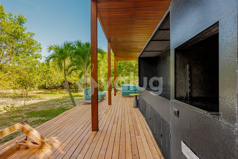 P138 Hermosa casa 5 suites 700m de la playa - Praia do Forte