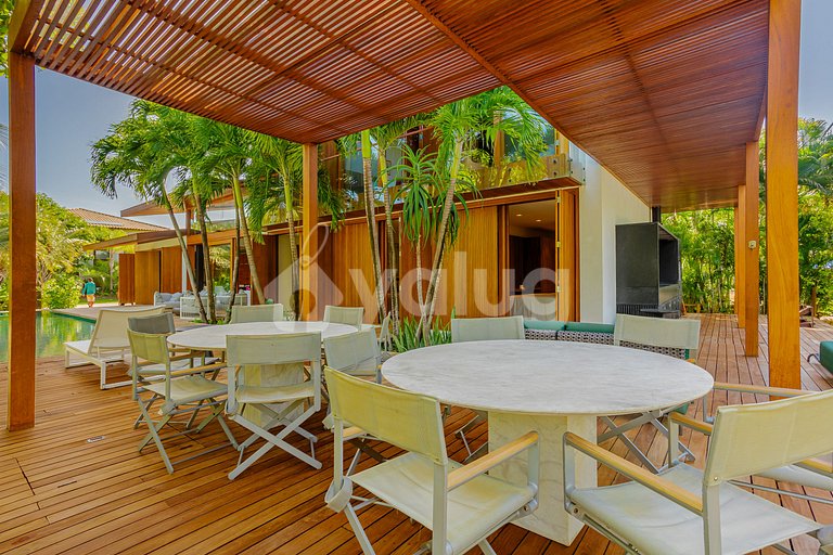 P138 Nice house w/ 5 suites, near the beach - Praia do Forte