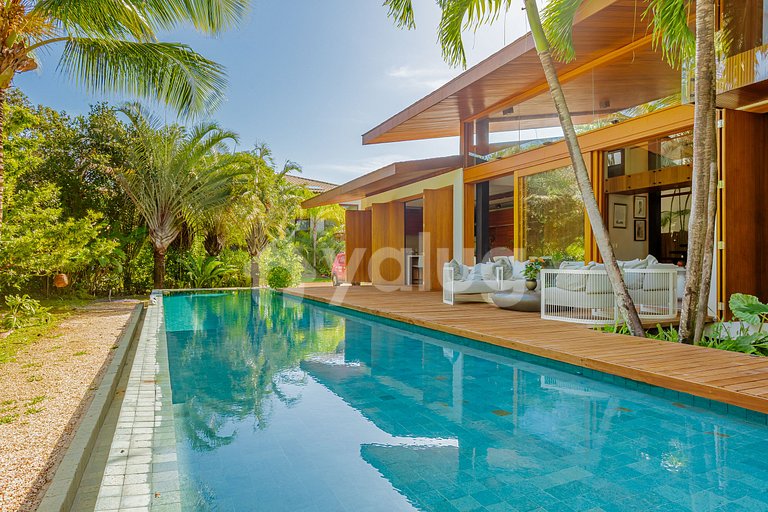 P138 Nice house w/ 5 suites, near the beach - Praia do Forte