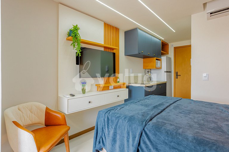 Cozy 1 studio facing Pituba Beach - Salvador