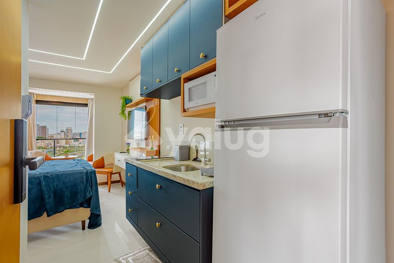 Cozy 1 studio facing Pituba Beach - Salvador