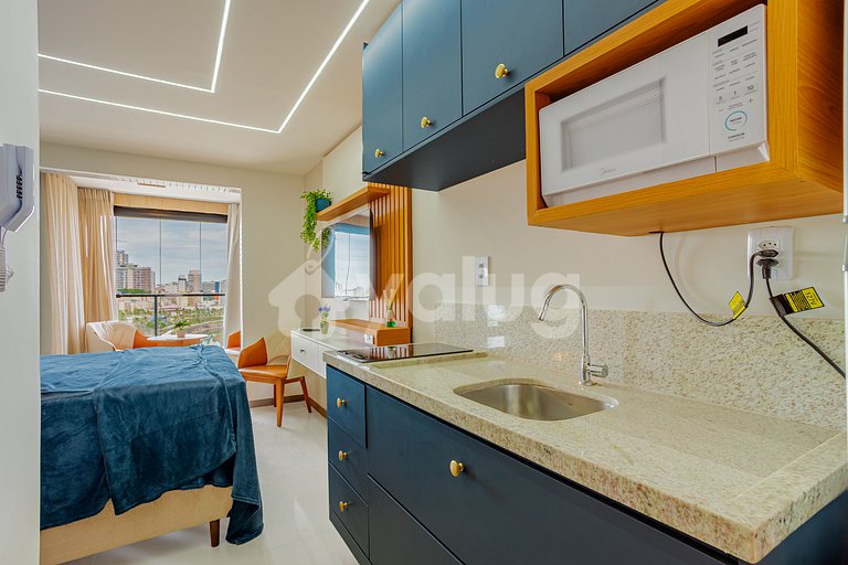 Cozy 1 studio facing Pituba Beach - Salvador