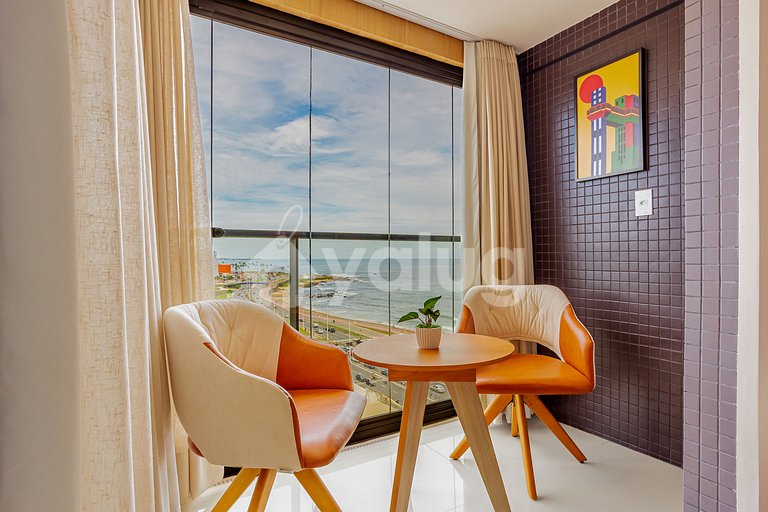 Cozy 1 studio facing Pituba Beach - Salvador