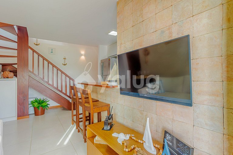 Beautiful apartment right on the sand - Itacimirim