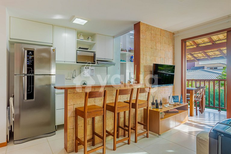 Hermoso apartamento justo en la arena - Itacimirim