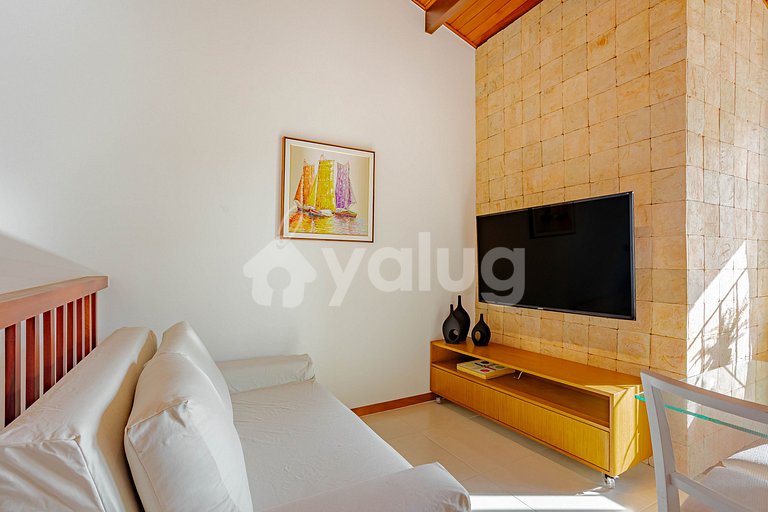 Belo apartamento pé na areia - Itacimirim