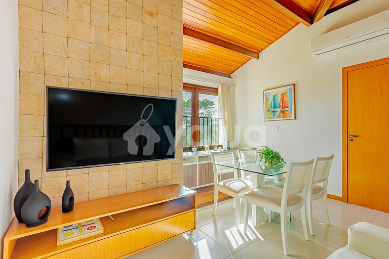 Belo apartamento pé na areia - Itacimirim