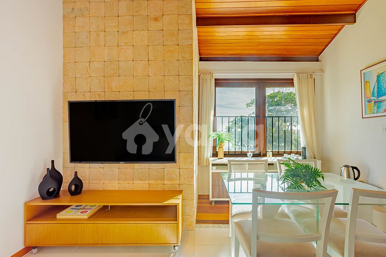 Belo apartamento pé na areia - Itacimirim